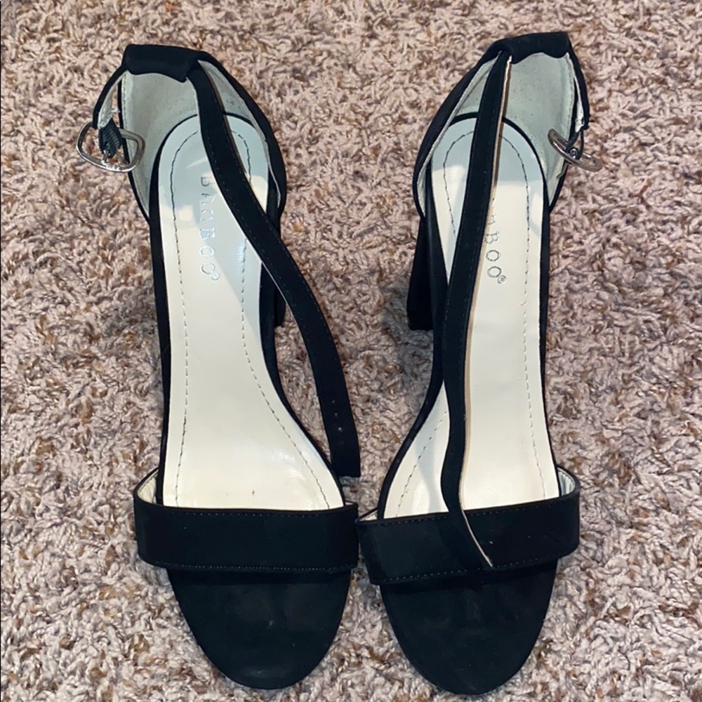 Black heels